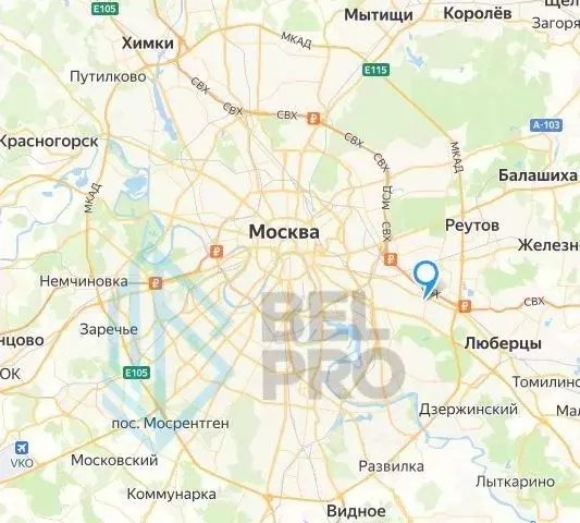 Торговая площадь в Москва 1-я Новокузьминская ул., 21К2 (24 м) - Фото 1