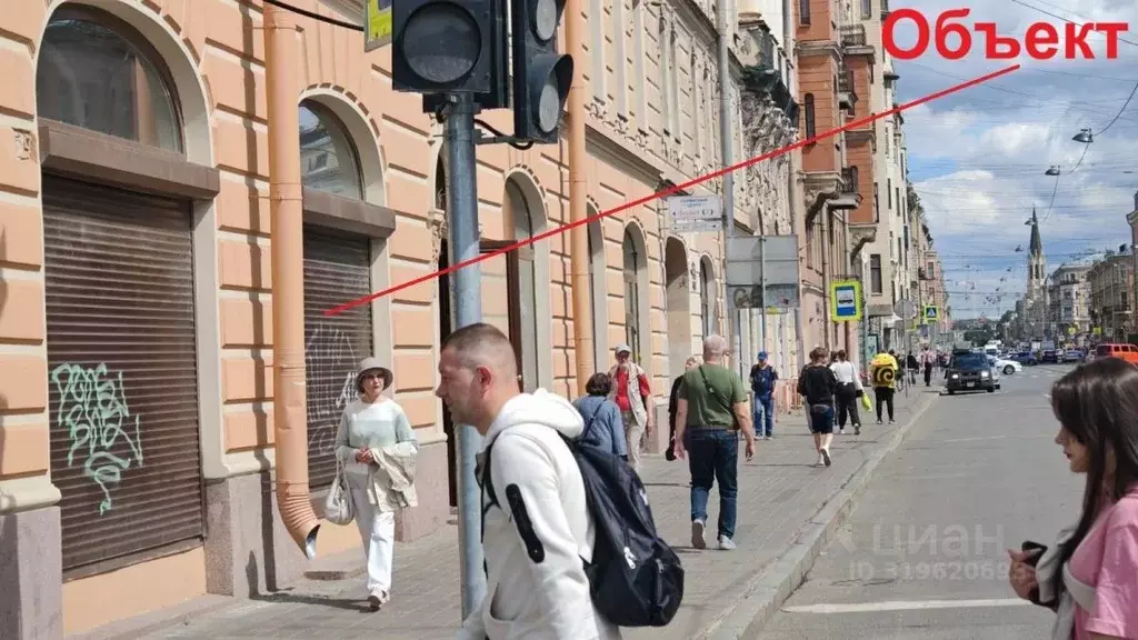 Помещение свободного назначения в Санкт-Петербург просп. Средний ... - Фото 2