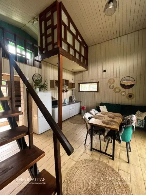 Дом в Алтай, Чемальский район, Узнезинское с/пос, с. Аскат  (53 м) - Фото 2