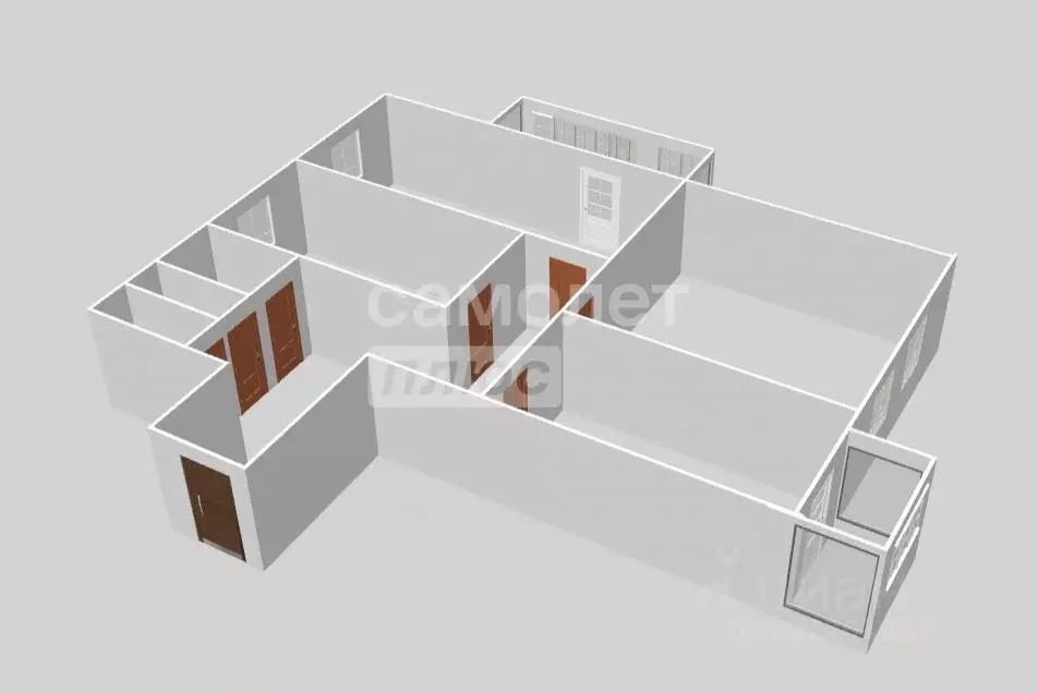 3-к кв. Тверская область, Тверь ул. Склизкова, 114к1 (114.0 м) - Фото 1