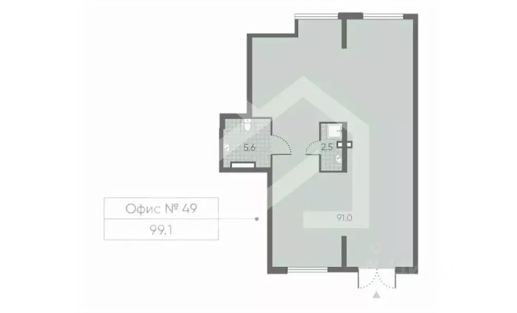 Помещение свободного назначения в Москва Производственная ул., 17 (99 ... - Фото 2
