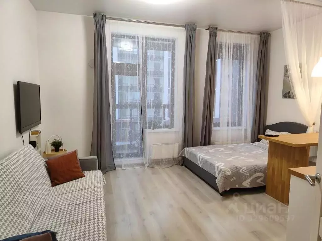 1-к кв. Санкт-Петербург ул. Александра Матросова, 3 (34.0 м) - Фото 1