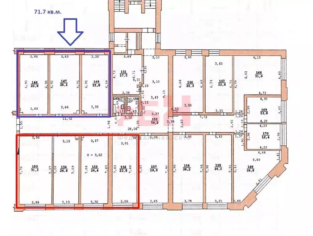 Офис в Свердловская область, Екатеринбург ул. Малышева, 29 (72 м) - Фото 2