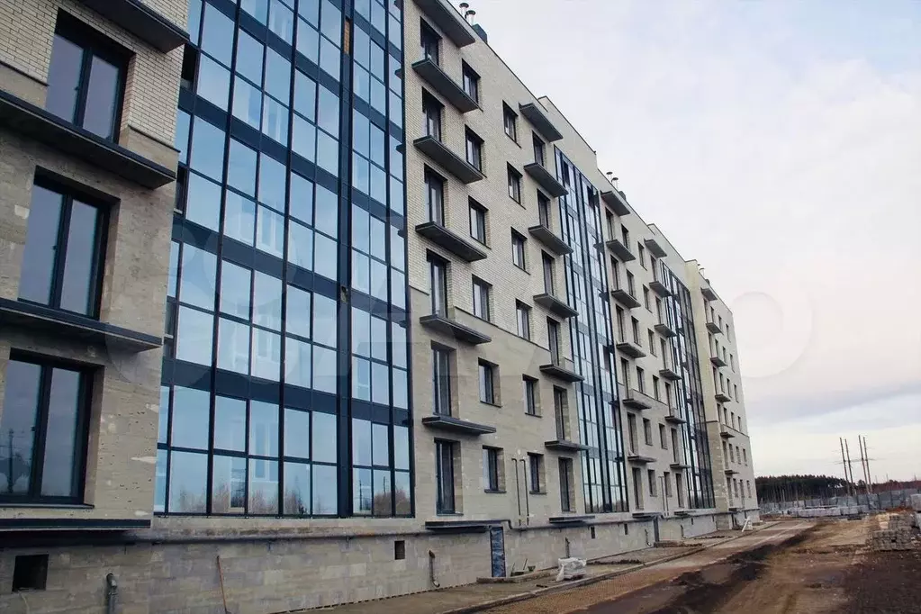 1-к. квартира, 43,1 м, 1/6 эт. - Фото 1