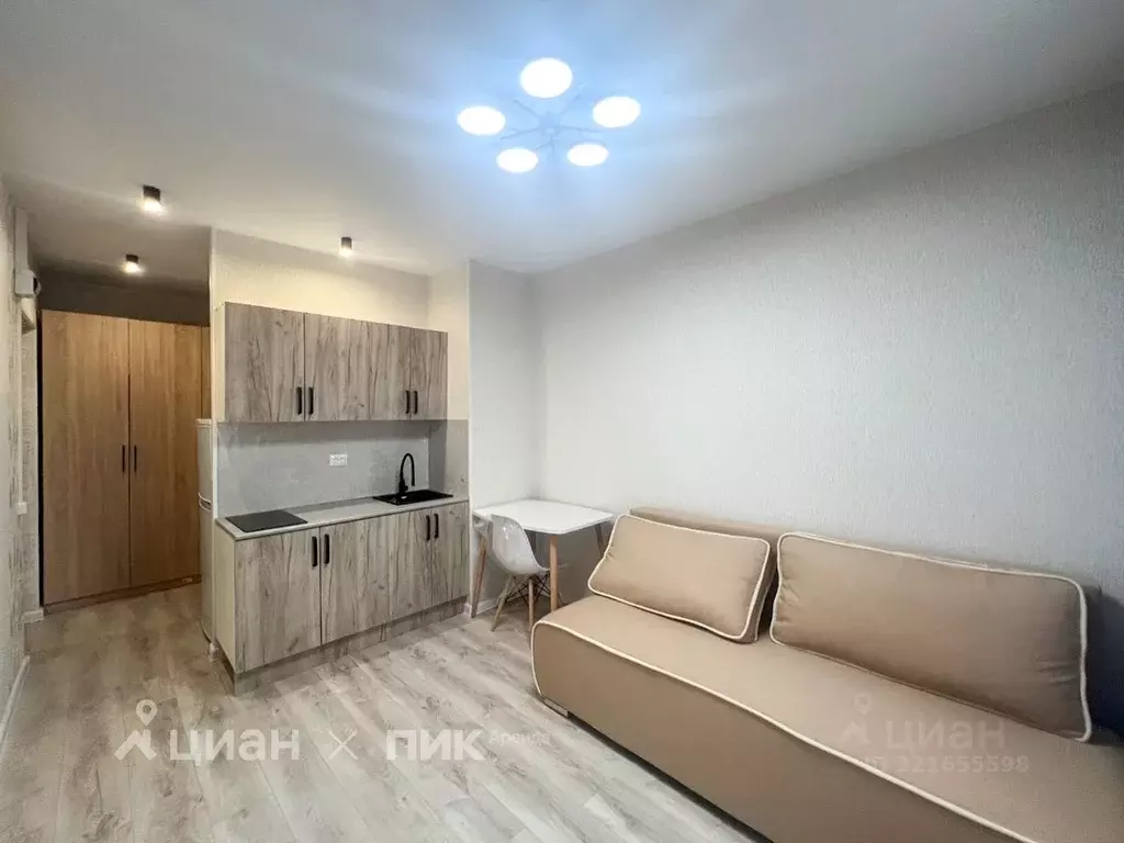 Студия Москва ул. Василия Петушкова, 17 (17.0 м) - Фото 1