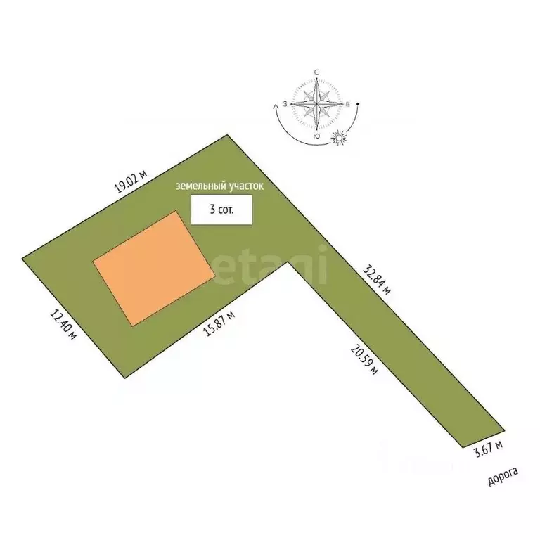 Дом в Калининградская область, Калининград Радуга СНТ, пер. Радужный, ... - Фото 1