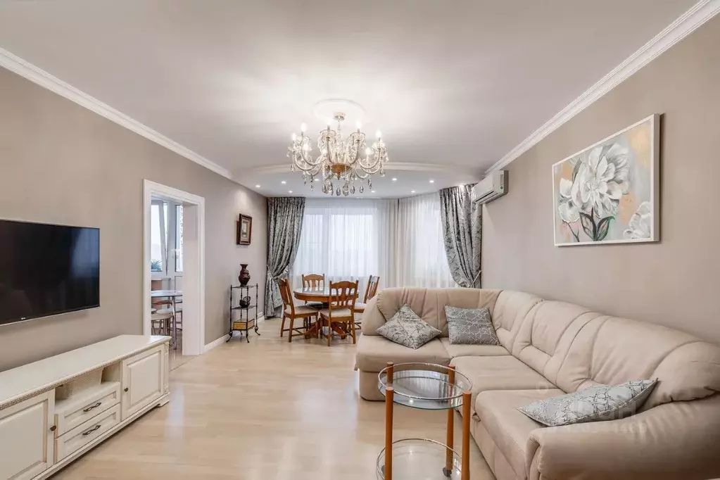 3-к кв. Москва ул. Академика Семенова, 3 (100.2 м) - Фото 1