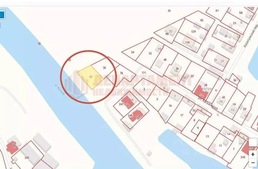 Участок в Астраханская область, Астрахань Казатум СТ, ул. Хасьяновой ... - Фото 2