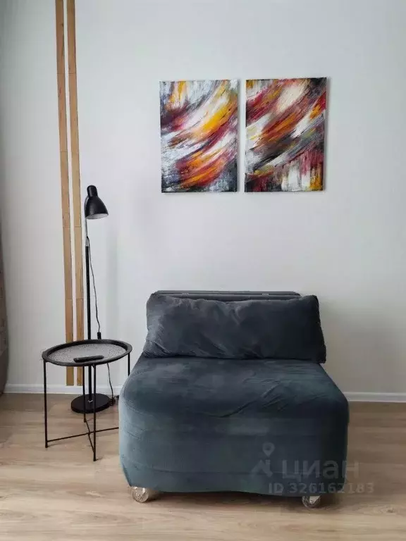 Студия Тюменская область, Тюмень ул. Юрия Рогачева, 11к2 (21.6 м) - Фото 2