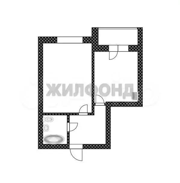 1-к. квартира, 36,9 м, 5/9 эт. - Фото 0