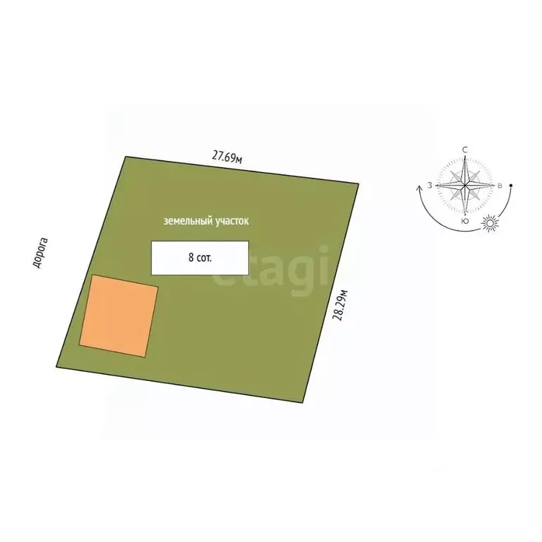 Дом в Вологодская область, Кирилловский муниципальный округ, д. ... - Фото 2