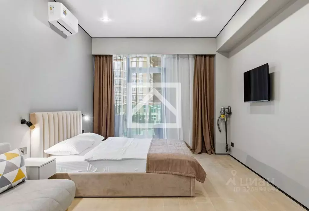 Студия Крым, Ялта ул. Войкова, 39Ак1 (41.4 м) - Фото 1