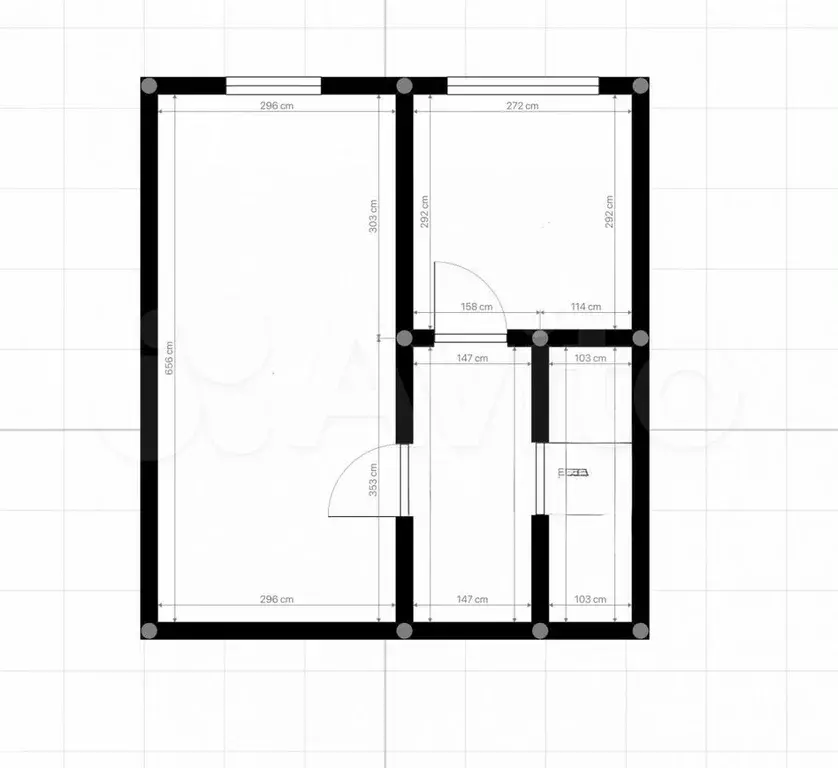1-к. квартира, 40 м, 1/5 эт. - Фото 0