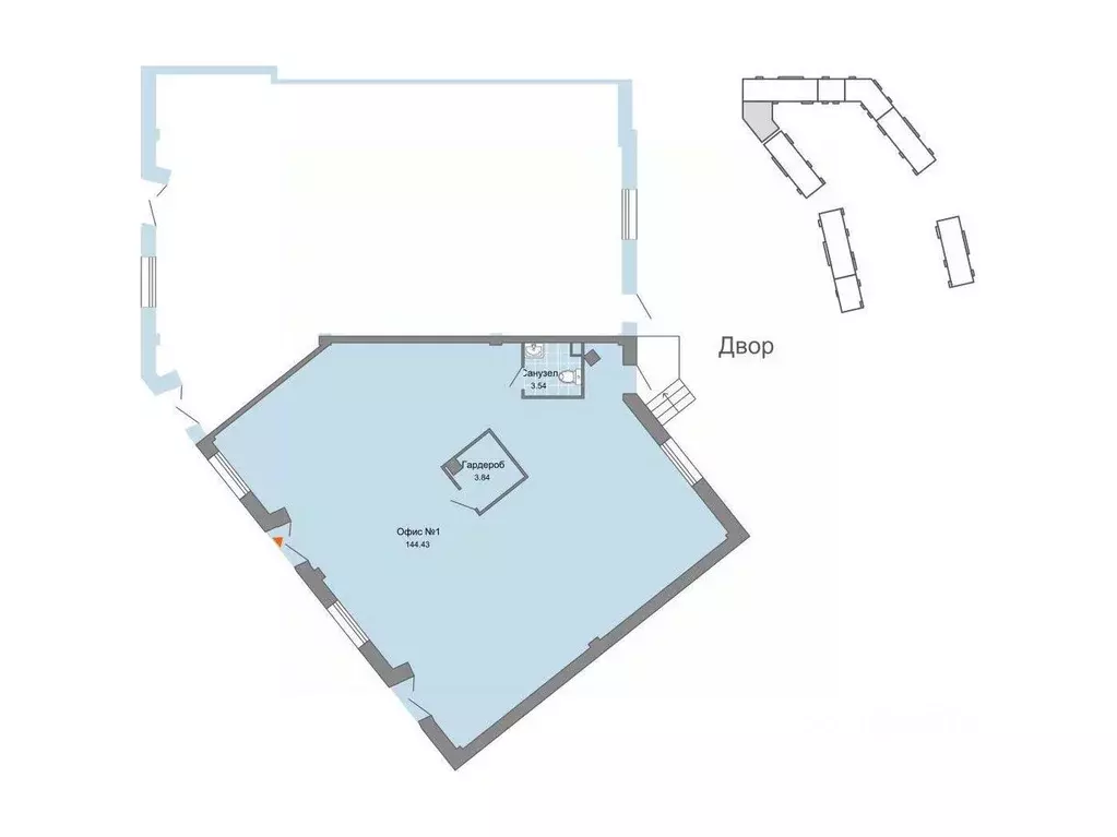 Помещение свободного назначения в Ульяновская область, Ульяновск ул. ... - Фото 2