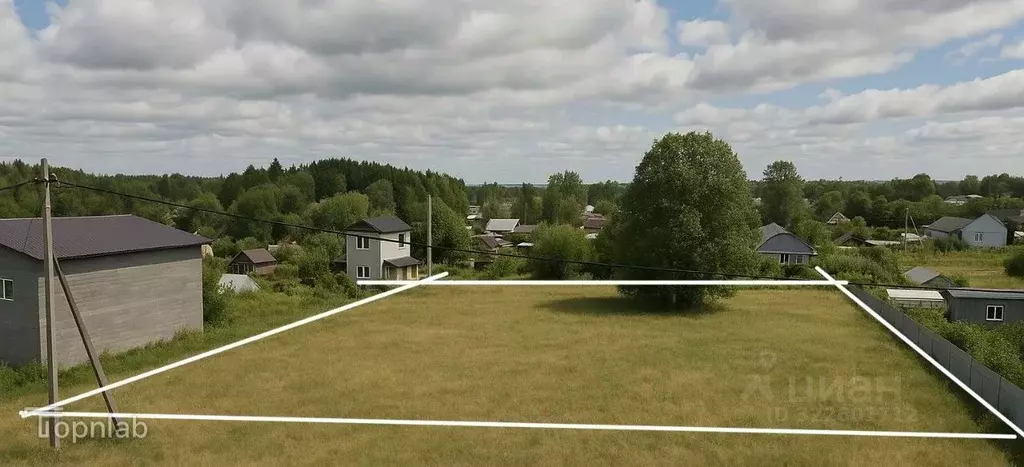 Участок в Ленинградская область, Ломоносовский район, Лопухинское ... - Фото 1