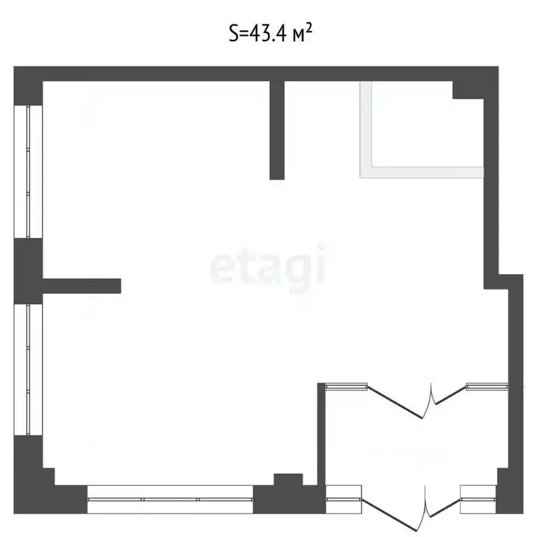 Помещение свободного назначения в Тюменская область, Тюмень Комарово ... - Фото 1