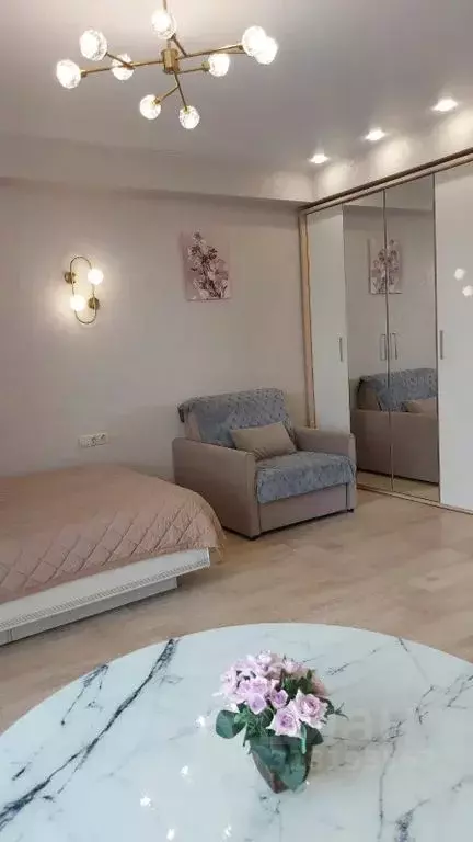 Студия Краснодарский край, Сочи Мамайка мкр, ул. Волжская, 32А (31.0 ... - Фото 0