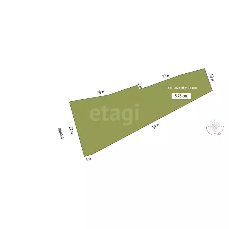 Дом в Толбазы, улица Ленина (55.6 м) - Фото 1