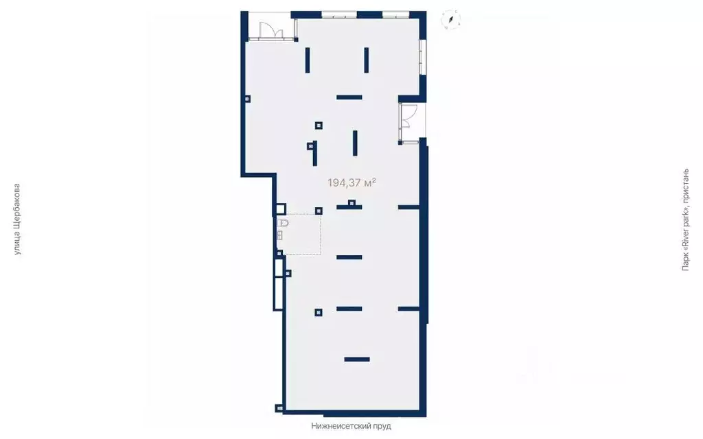 Помещение свободного назначения в Свердловская область, Екатеринбург ... - Фото 1