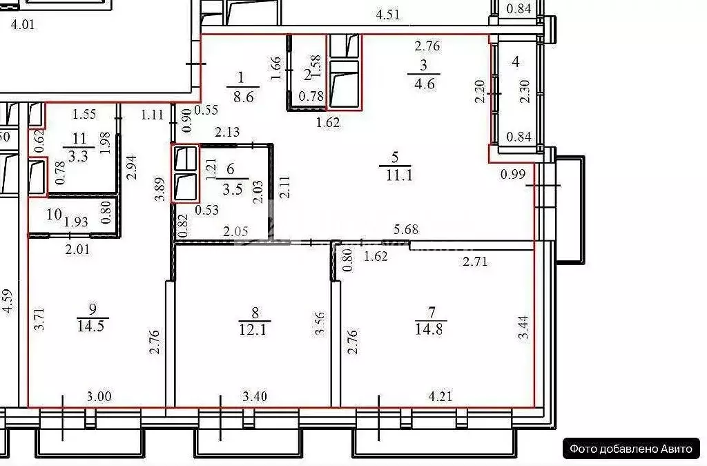 Продается 3-комнатная квартира - Фото 1