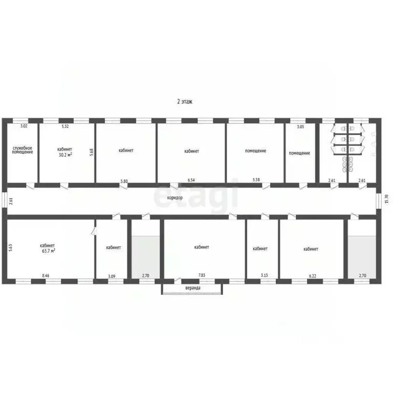 Помещение свободного назначения в Белгородская область, Белгород ... - Фото 2