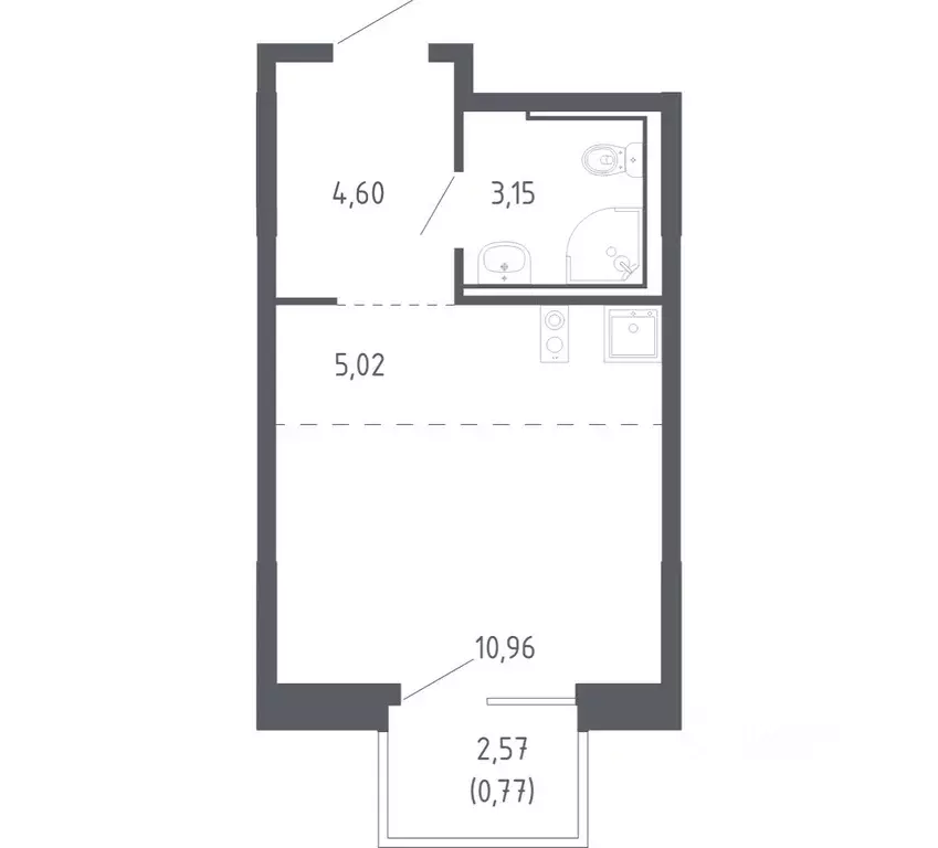 Студия Приморский край, Владивосток Квартал Нейбута жилой комплекс ... - Фото 1