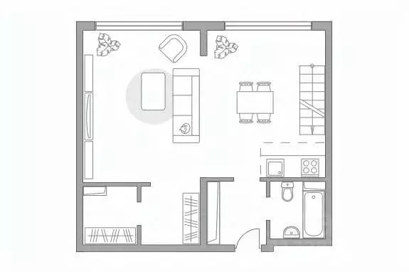 Студия Московская область, Мытищи бул. Тенистый, 10 (69.1 м) - Фото 0