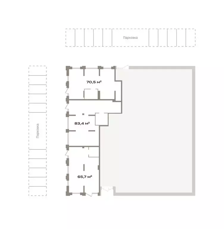 Помещение свободного назначения (83.37 м) - Фото 2