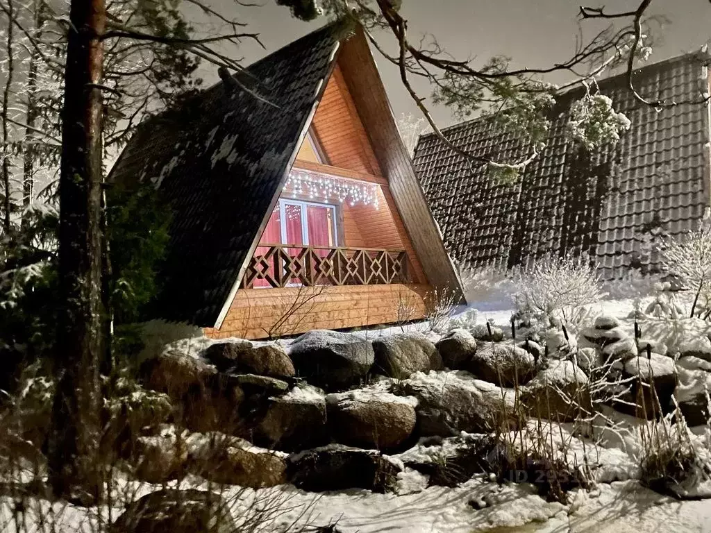 Дом в Ленинградская область, Выборгский район, Советское городское ... - Фото 1