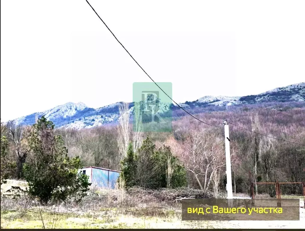 Участок в Севастополь с. Тыловое, ул. Лесная, 30 (10.0 сот.) - Фото 2