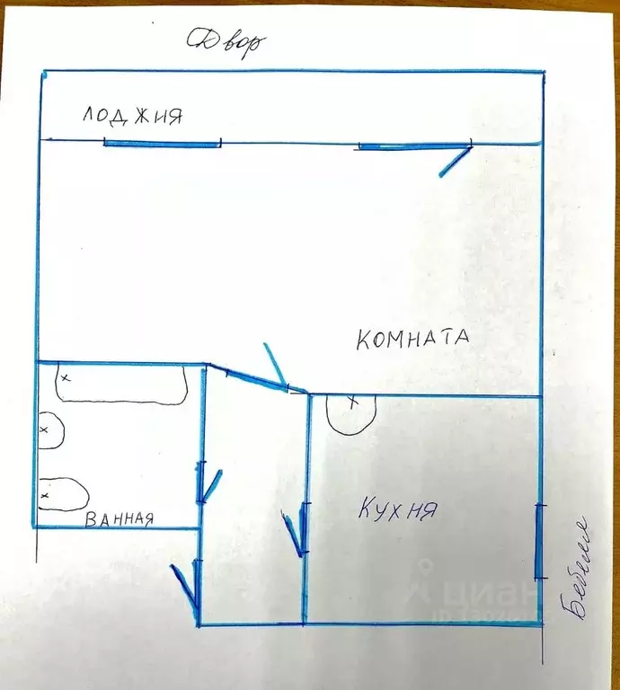 1-к кв. Свердловская область, Екатеринбург ул. Бебеля, 158 (35.0 м) - Фото 0