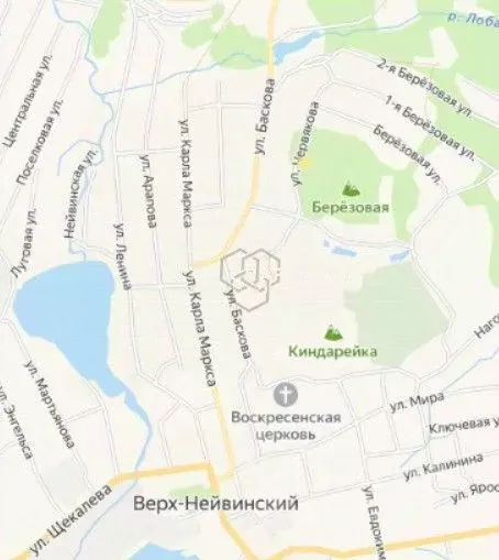 Участок в Свердловская область, Верх-Нейвинский пгт ул. Червякова, 19 ... - Фото 2