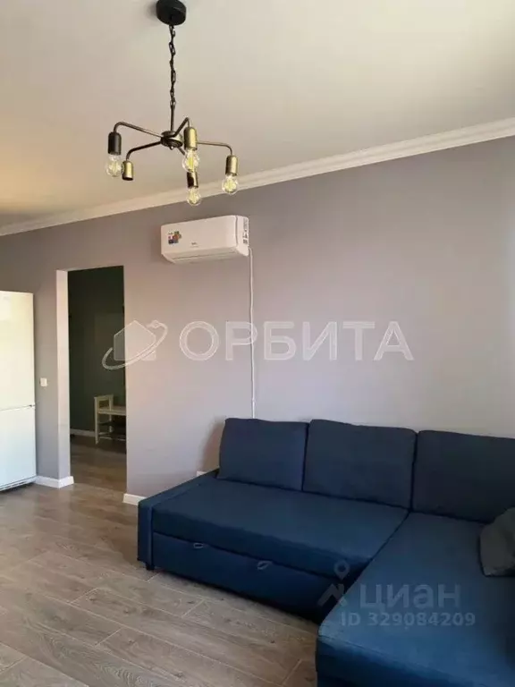 Студия Тюменская область, Тюмень ул. Ю.-Р.Г. Эрвье, 32к1 (31.0 м) - Фото 2