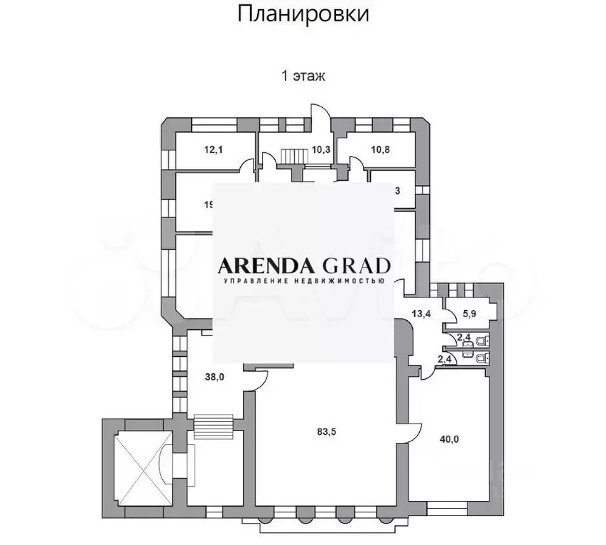 Особняк 850 м2 на Садовая Б. ул., 4с1 - Фото 1