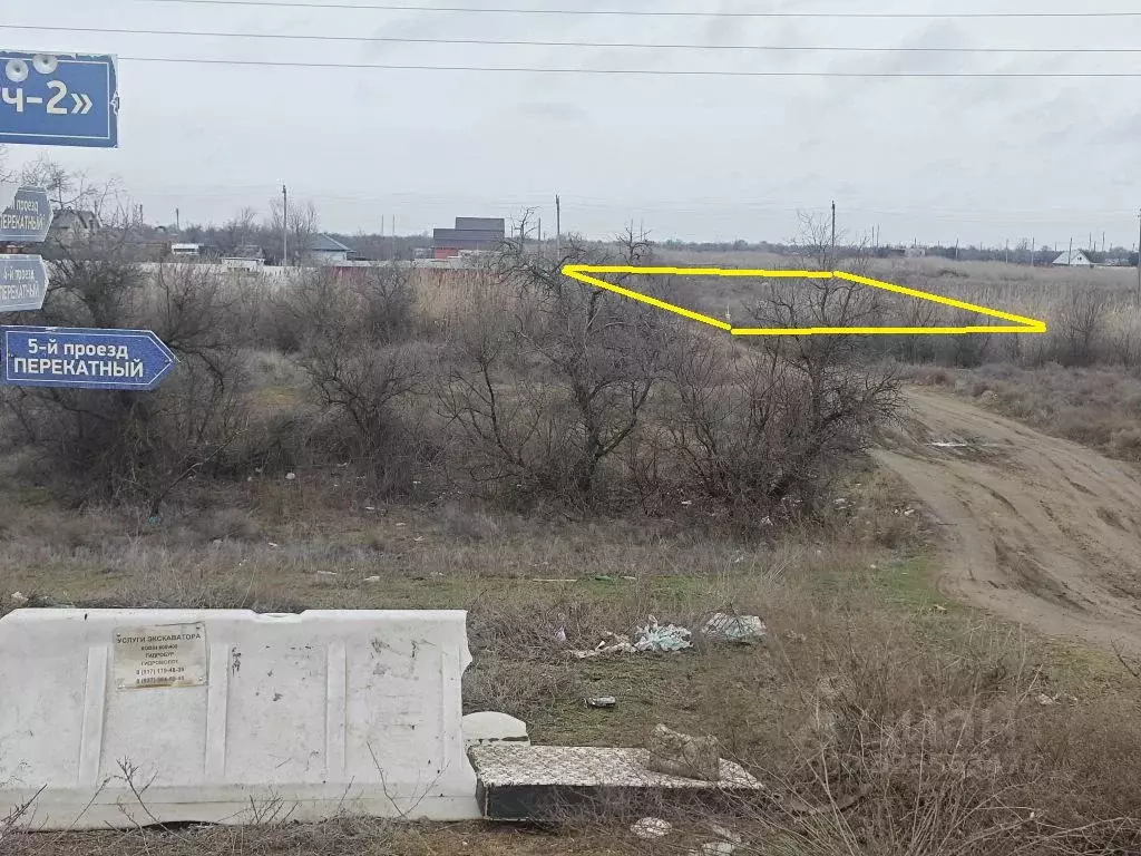 Участок в Астраханская область, Астрахань Луч-2 СНТ, проезд 4-й ... - Фото 1