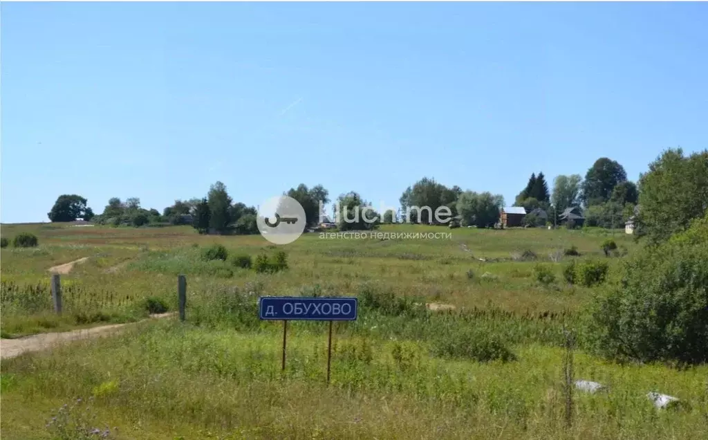 Участок в Татарстан, Лаишевский район, Сокуровское с/пос, д. Обухово ... - Фото 1