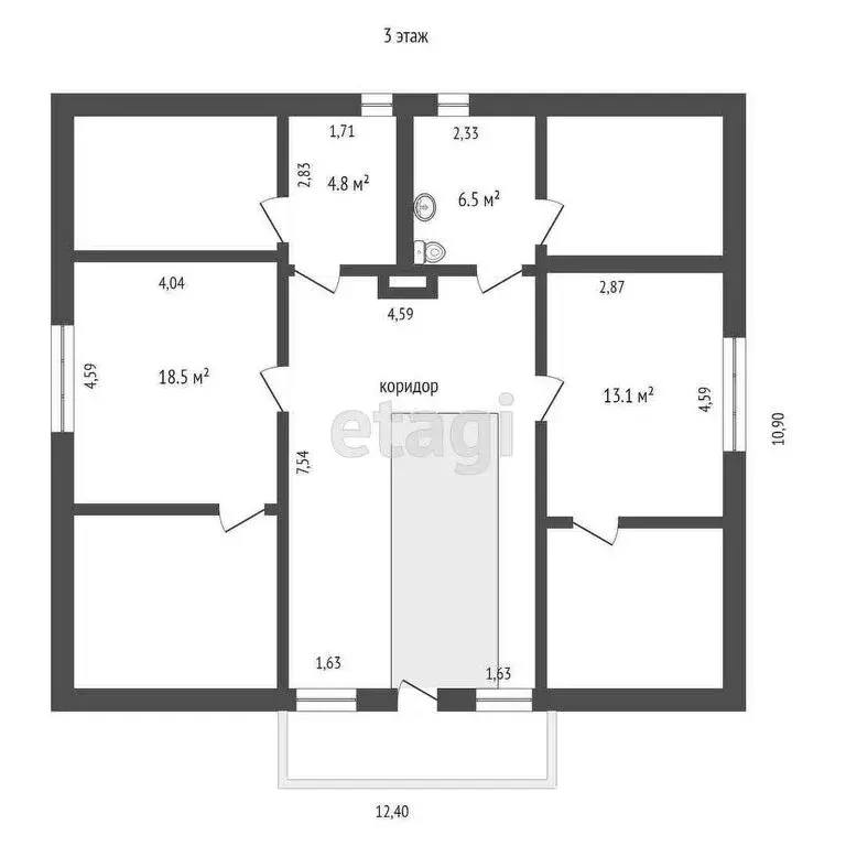 Дом в Тамбов, Соловьиная улица (500 м) - Фото 0