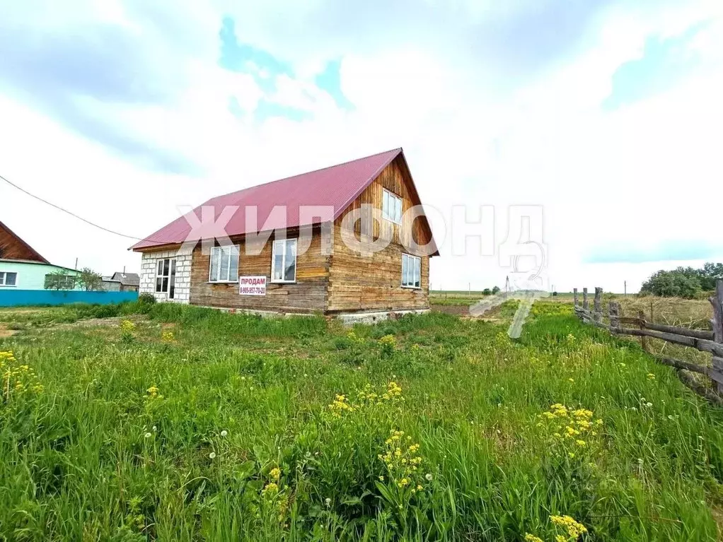 Дом в Новосибирская область, Колыванский район, д. Воробьево Школьная ... - Фото 1