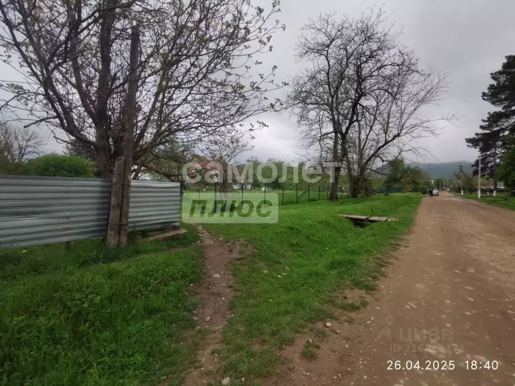 Участок в Краснодарский край, Абинское городское поселение, Шапсугская ... - Фото 1