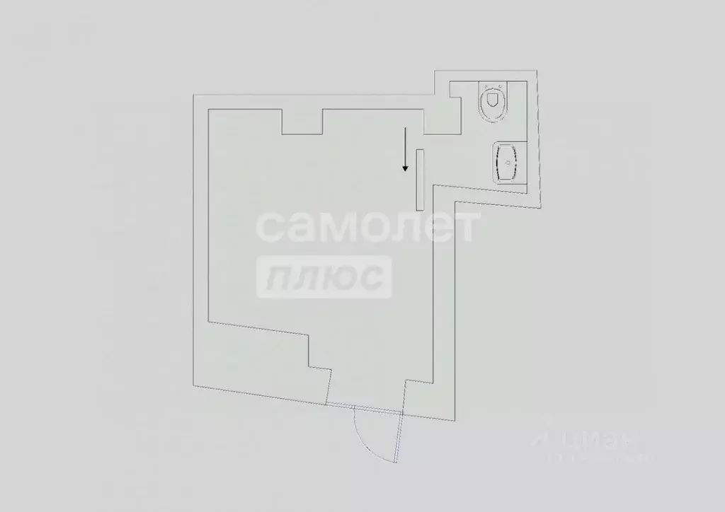 Торговая площадь в Москва Новослободская ул., 19С1 (16 м) - Фото 1