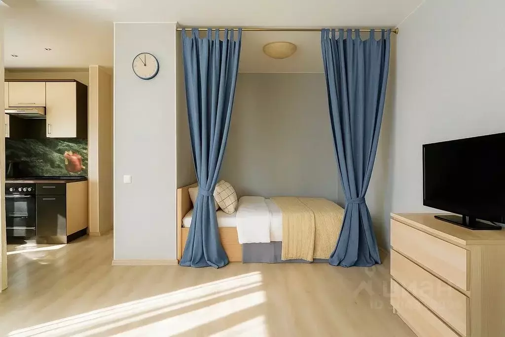 Студия Омская область, Омск ул. Крупской, 13/1 (39.0 м) - Фото 1