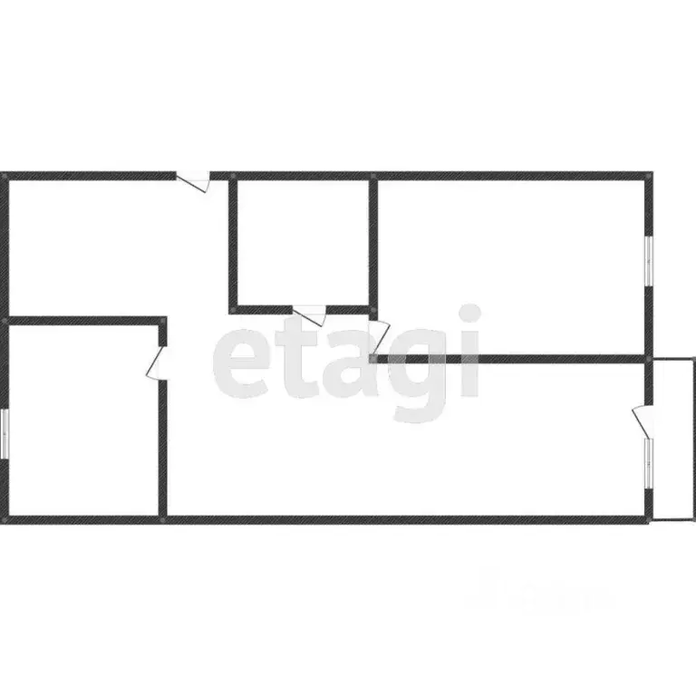 2-к кв. Свердловская область, Нижний Тагил ул. Циолковского, 11А (43.7 ... - Фото 1