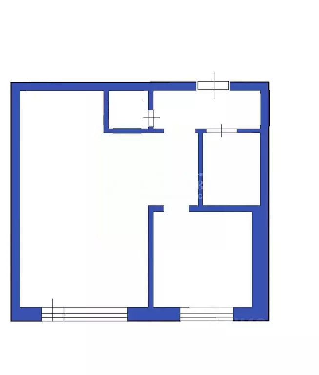 1-к кв. Кемеровская область, Березовский ул. Черняховского, 6 (29.0 м) - Фото 1