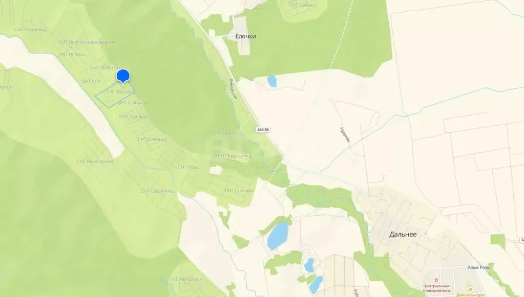 Участок в Сахалинская область, Южно-Сахалинск Восток СНТ, ул. ... - Фото 2