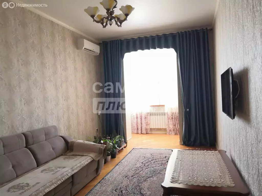 3-комнатная квартира: Каспийск, переулок Шамиля, 31 (72 м) - Фото 1