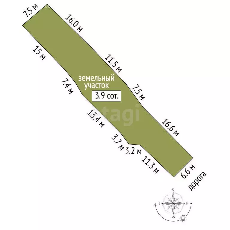 Дом в Ялуторовск, Тюменская улица (42.3 м) - Фото 1