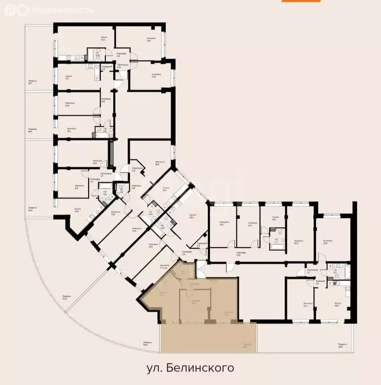 3-комнатная квартира: Сухой Лог, улица Белинского, 40 (68.4 м) - Фото 0