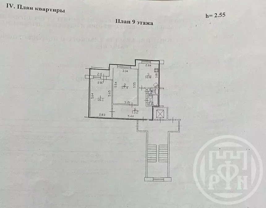 2-к кв. Санкт-Петербург ул. Маршала Захарова, 39 (61.1 м) - Фото 1