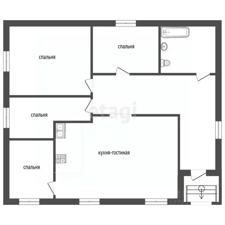 Дом в Тюменская область, Тюменский муниципальный округ, Боровский рп ... - Фото 1