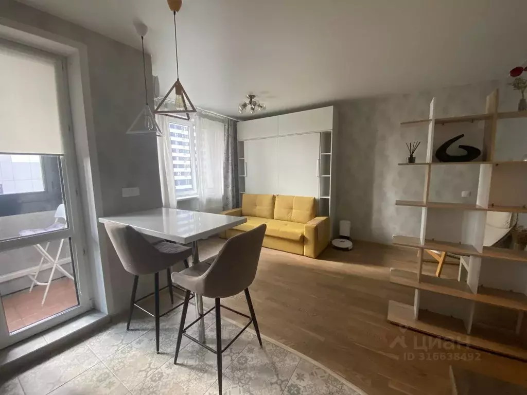 Студия Москва просп. Буденного, 51к7 (33.0 м) - Фото 1